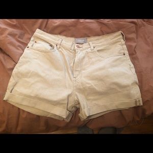 Denim Everlane Shorts - Bone White